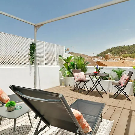 C83 Cosy Penthouse With Terrace Old Town * Málaga